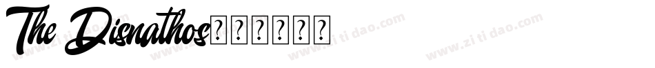 The Disnathos字体转换